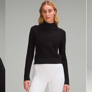 Lululemon Mixed Rib-Knit Crewneck